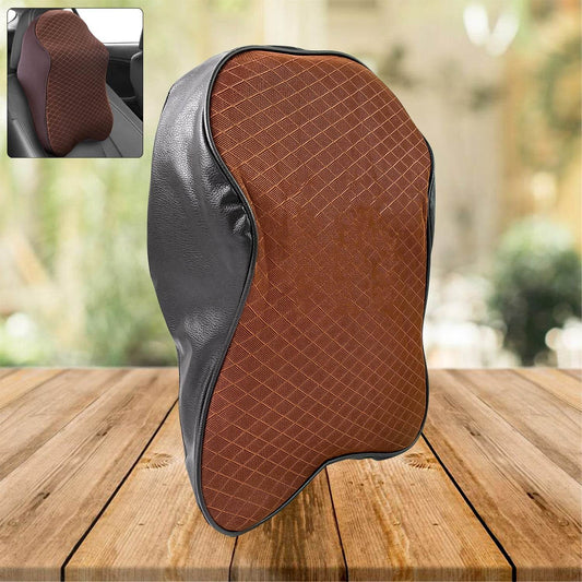 Car Neck Pillow Car Neck Headrest Pillow Memory Foam Car Accessories Cushion Car Seat Head Support Neck Protector Car Seat Neck Pillow, for Driving (1 Pc / Mix Color) - infinityexculsivestore.com
