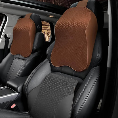 Car Neck Pillow Car Neck Headrest Pillow Memory Foam Car Accessories Cushion Car Seat Head Support Neck Protector Car Seat Neck Pillow, for Driving (1 Pc / Mix Color) - infinityexculsivestore.com