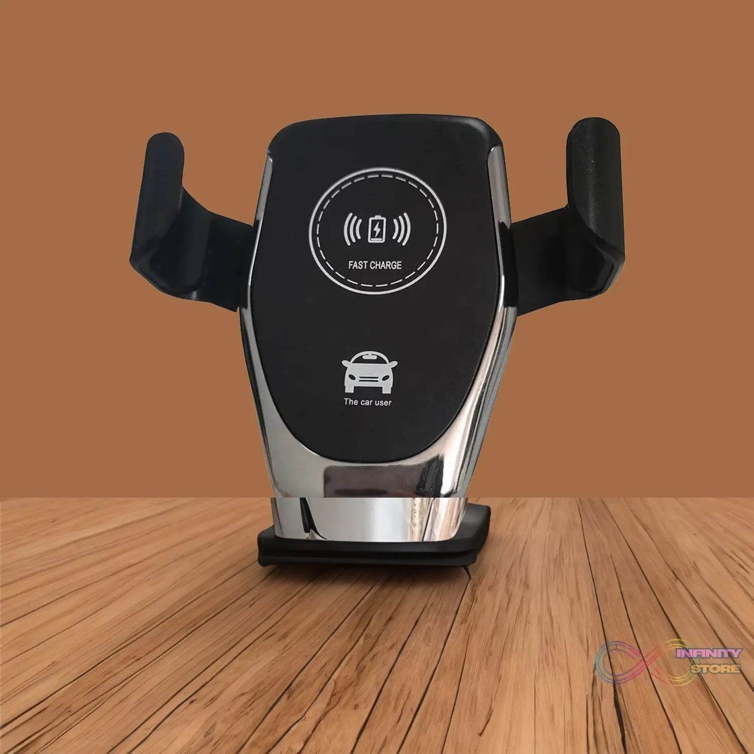 Car Phone Holder Wireless Car Charger 10W Qi Fast Charging Car Charger Gravity Auto Clamping 360Â° Rotation Air Vent Car Mount Holder - infinityexculsivestore.com