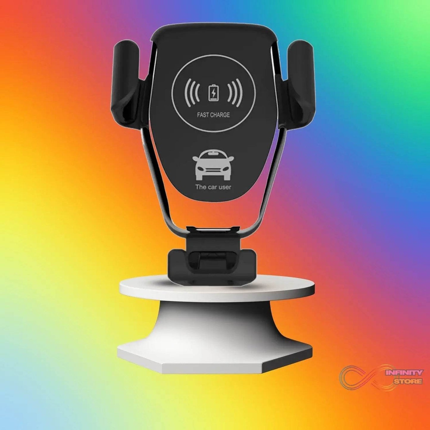 Car Phone Holder Wireless Car Charger 10W Qi Fast Charging Car Charger Gravity Auto Clamping 360Â° Rotation Air Vent Car Mount Holder - infinityexculsivestore.com