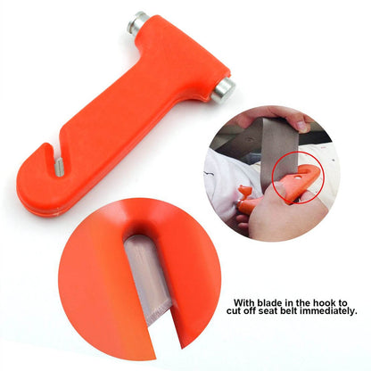 Car Safety Hammer,Emergency and Rescue Tool,Car Window Breaker and Seatbelt Cutter,Safety Hammer Emergency Rescue Tool,Car Window Breaking Seat Belt Cutter (1 Pc) - infinityexculsivestore.com