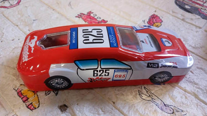 Car-Shaped Metal Compass Box (1 Pc): Pencil Case for Kids, Stationery - infinityexculsivestore.com