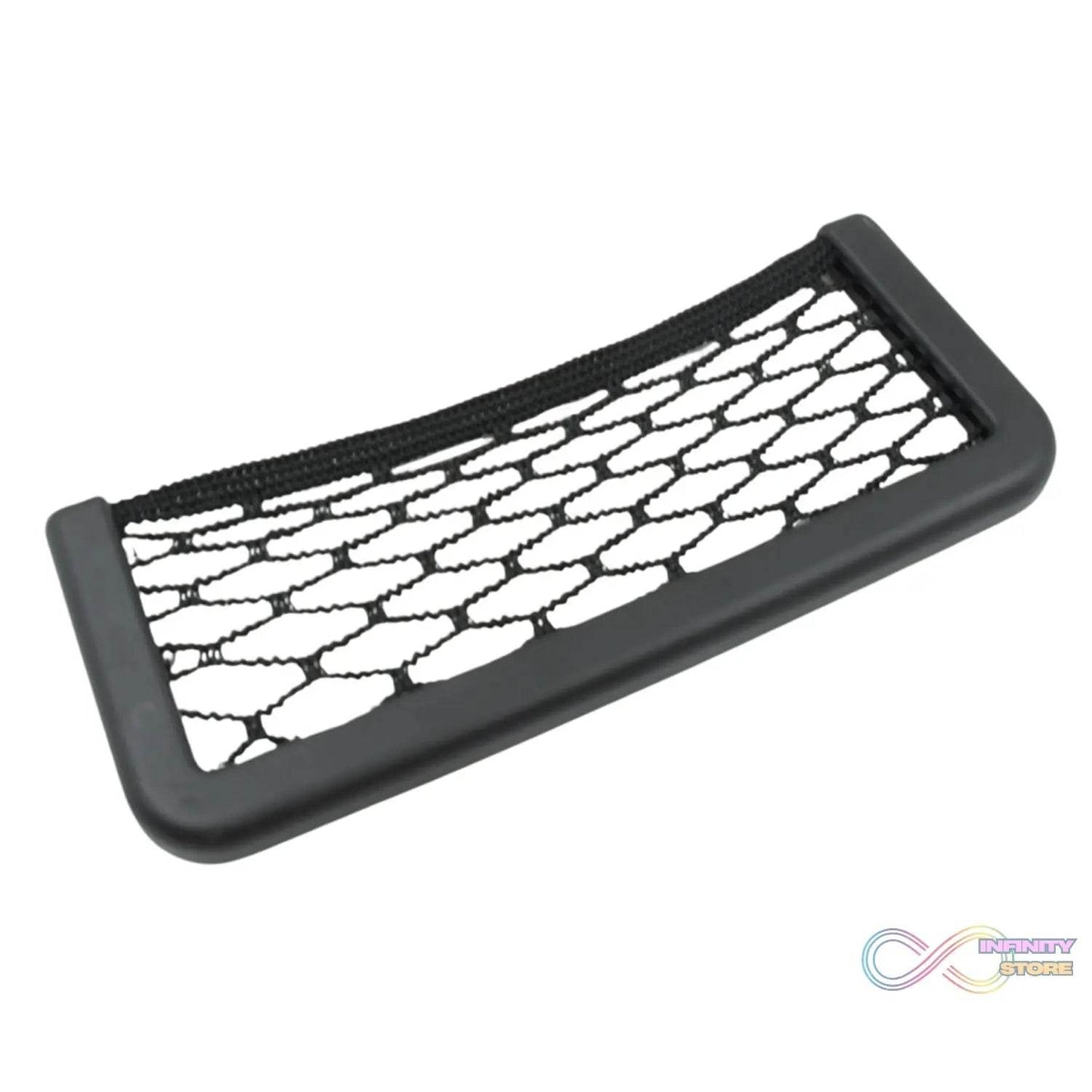 Car Storage Organize Car String Bag Car Seat Side Storage, Net Bag Mesh Pocket Organizer Stick-on for Purse Bag Phone - infinityexculsivestore.com
