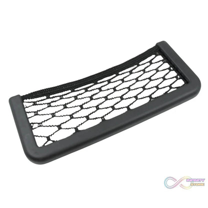 Car Storage Organize Car String Bag Car Seat Side Storage, Net Bag Mesh Pocket Organizer Stick-on for Purse Bag Phone - infinityexculsivestore.com