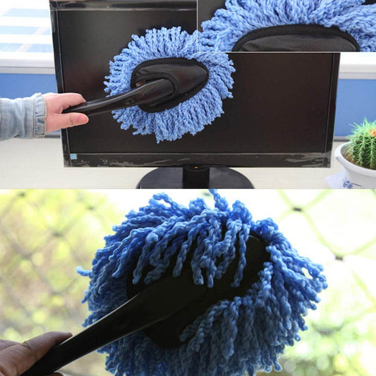 Car Wash Cleaning Brush Microfiber Dusting Tool Duster Dust Mop Home Cleaning For Cleaning and Washing of Dirty Car Glasses, Windows and Exterior. - infinityexculsivestore.com