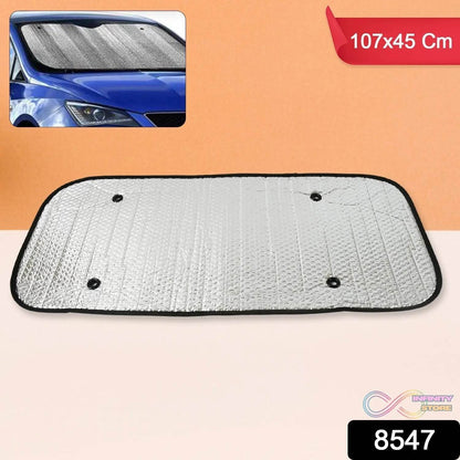 Car Windshield Sun Shade, Blocks UV Rays Sun Visor Protector, Keeps Your Vehicle Cool Sunshade for Cars, SUVs, Trucks, and Vans (80×35 Cm) - infinityexculsivestore.com