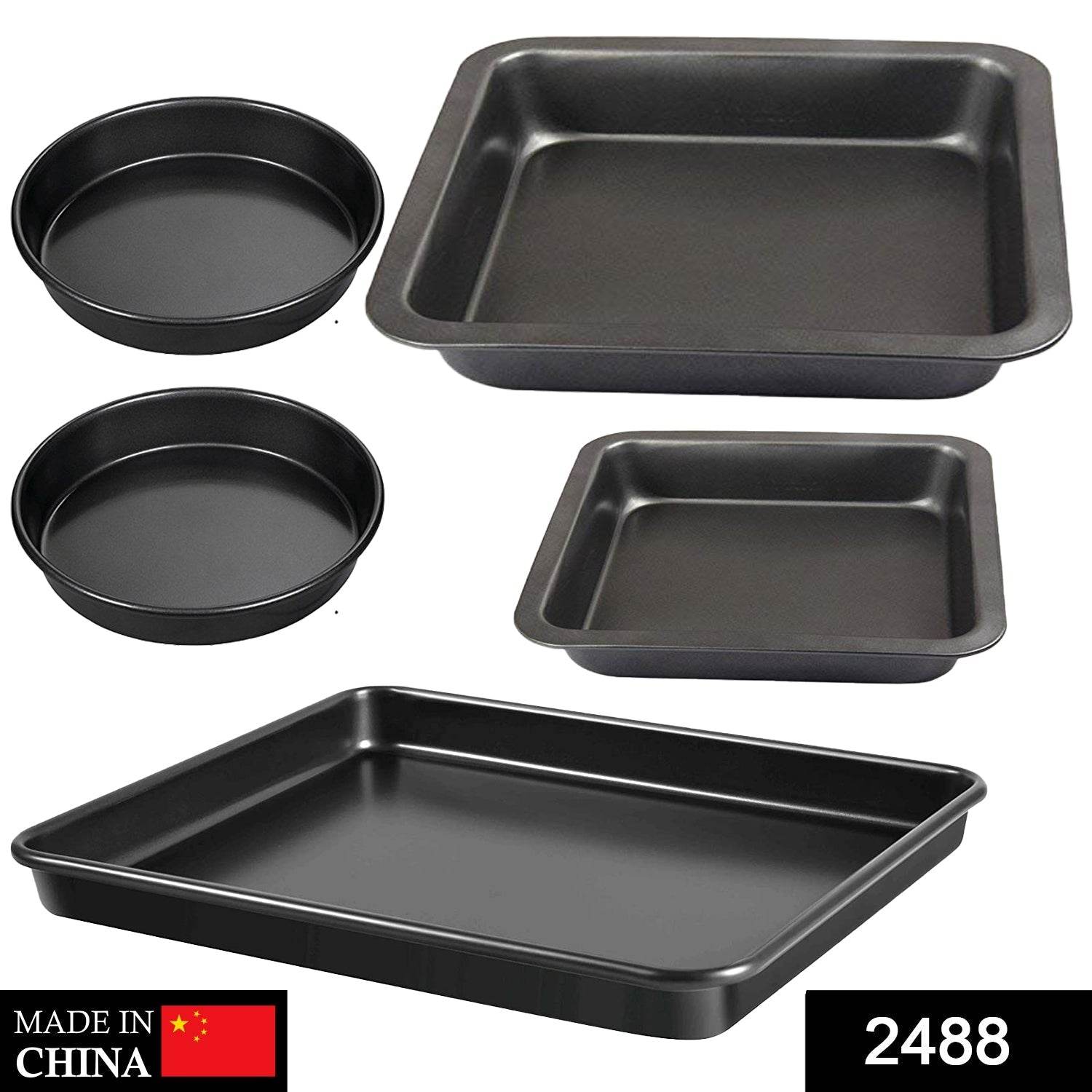 Carbon Steel Oven Bakeware Baking Set - infinityexculsivestore.com