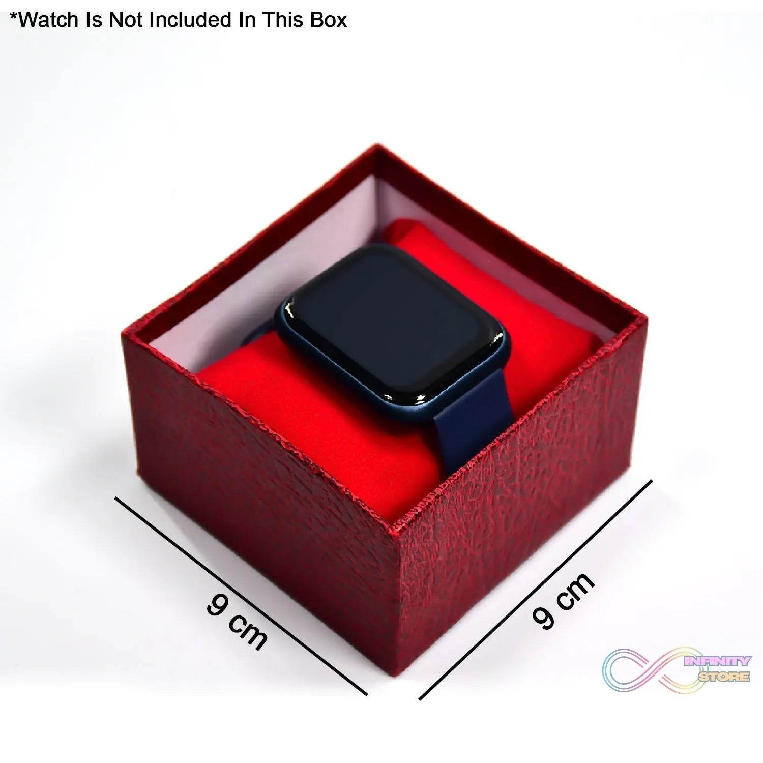 Cardboard gift Watch Box, watch cases for single watch display - infinityexculsivestore.com