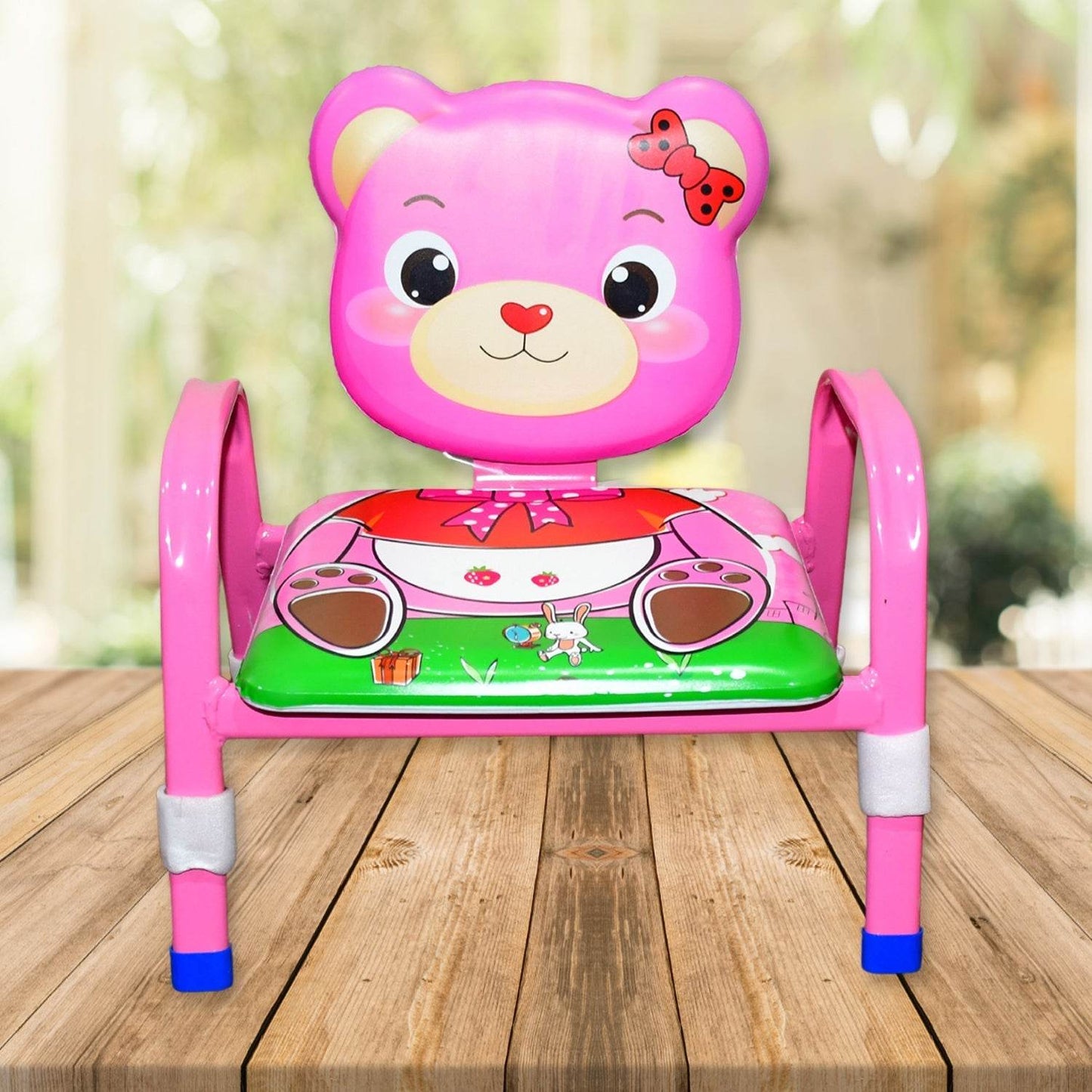 Cartoon Baby Chair Strong Steel Cushion & Comfortable Baby Chair High Quality Chair (1 Pc) - infinityexculsivestore.com