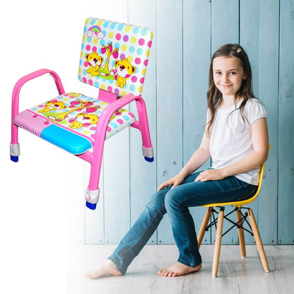 Cartoon Baby Chair Strong Steel Cushion & Comfortable Baby Chair High Quality Chair (1 Pc) - infinityexculsivestore.com
