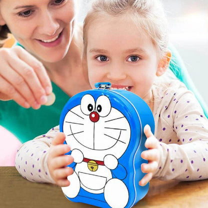 Cartoon Character Metal Piggy Bank Coin Box Money Box - infinityexculsivestore.com