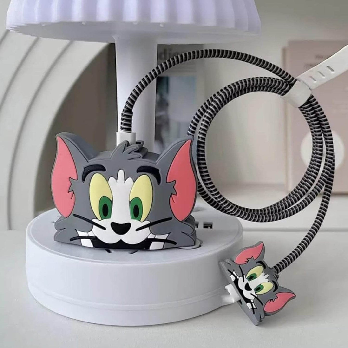 Cartoon Character Silicon Charger Case Cover For iP 18-20W (Mix Design / 1 Pc) - infinityexculsivestore.com