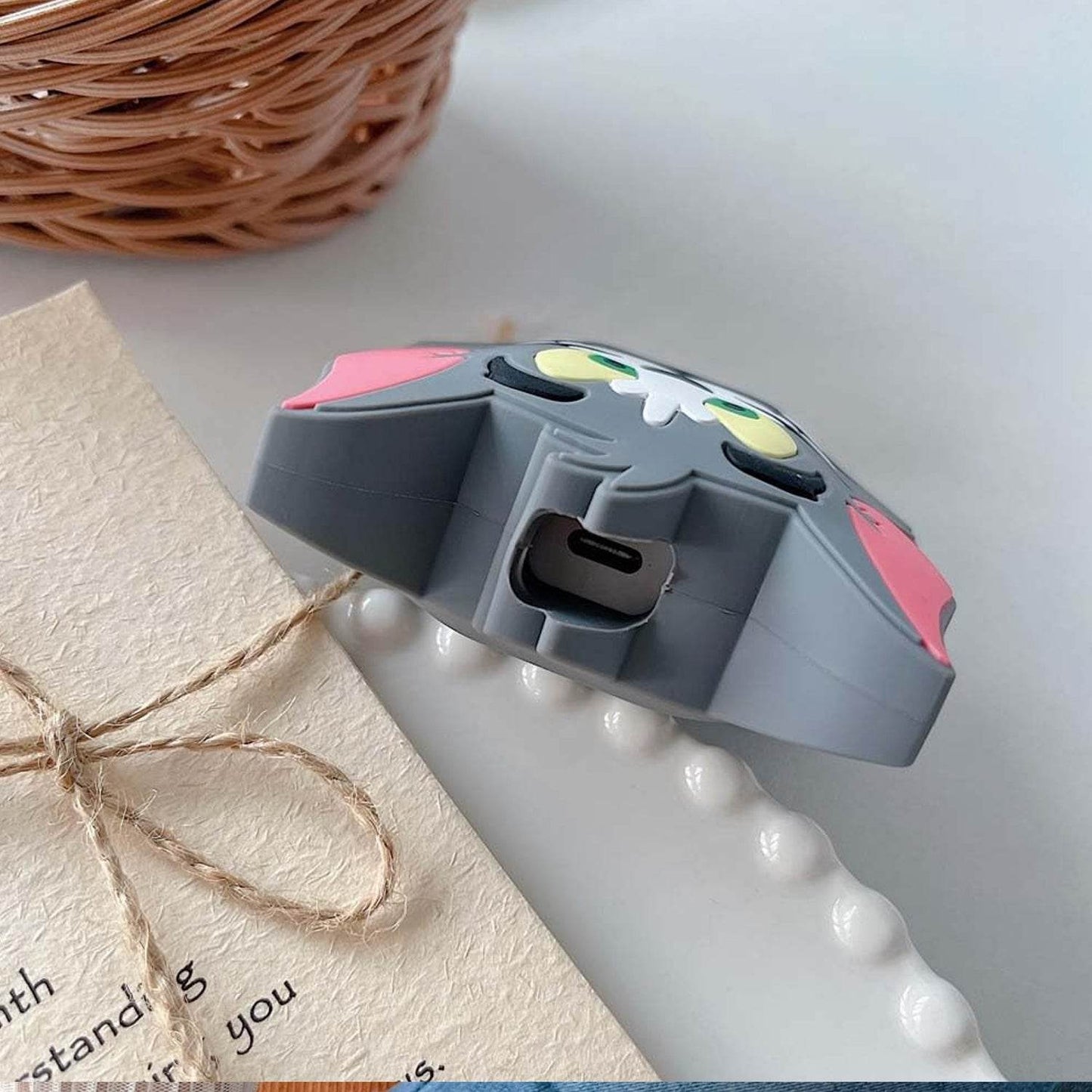 Cartoon Character Silicon Charger Case Cover For iP 18-20W (Mix Design / 1 Pc) - infinityexculsivestore.com