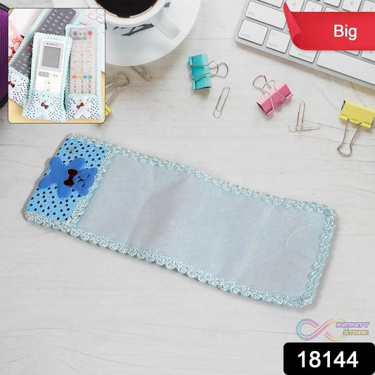 Cartoon Cloth Lace Remote Control Cover Remote Case (1 Pc / 24×8 CM / Big) - infinityexculsivestore.com