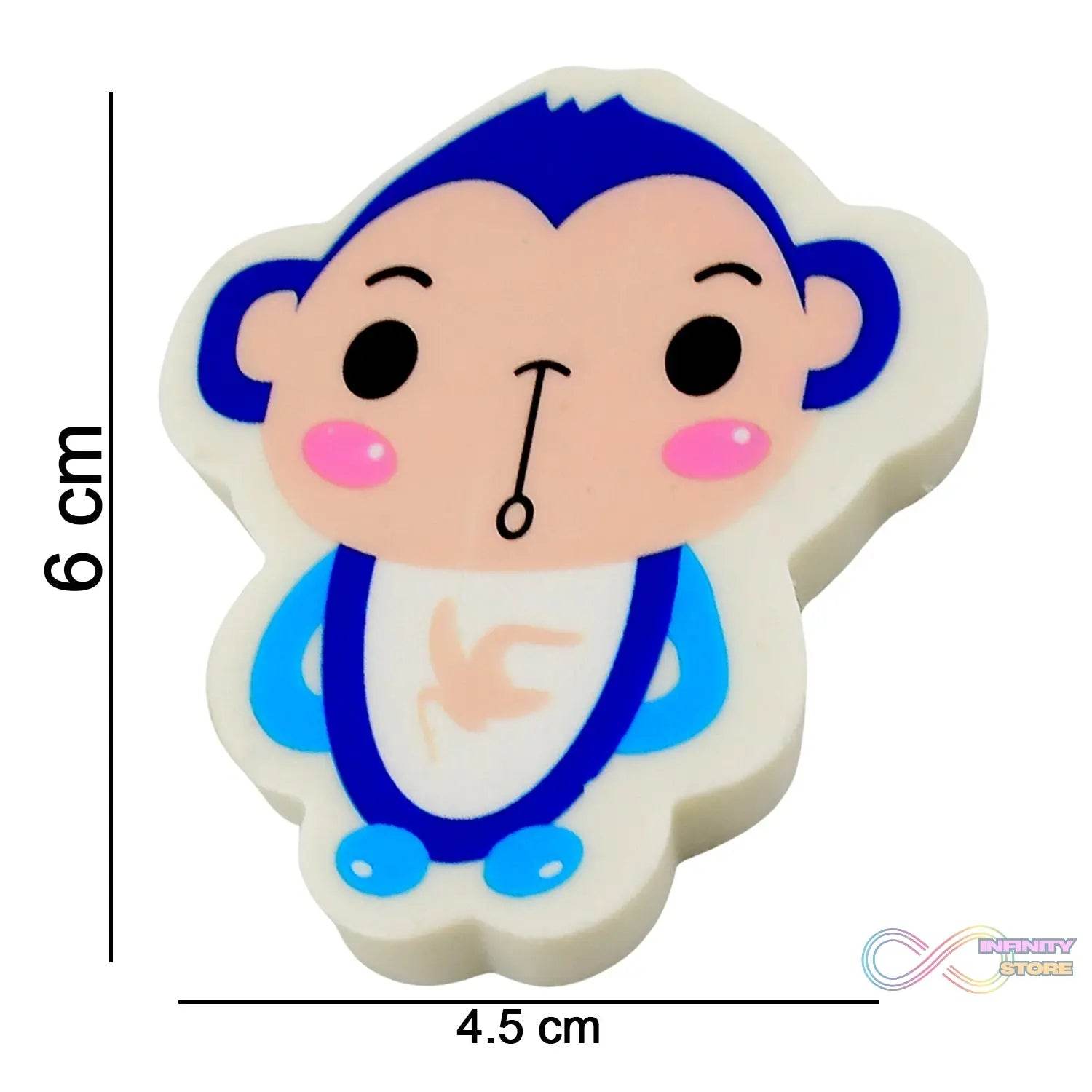 Cartoon Design Eraser (1 Pc / Mix Design) - infinityexculsivestore.com