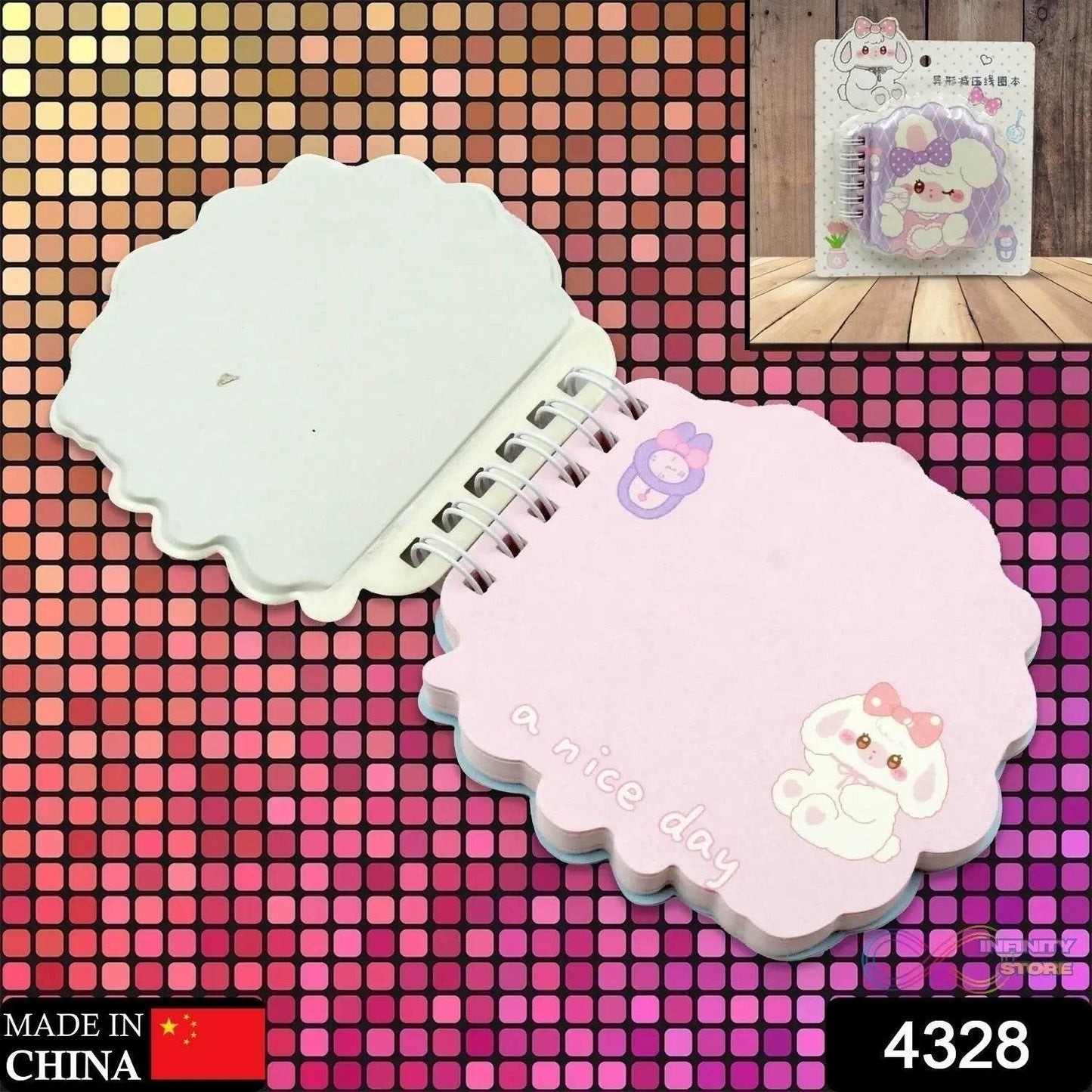 Cartoon Diary Personal Diary Printed Fancy page Diary Multi Shape Cartoon Diary (Unique Mini Diary, Pocket Size Diary , Travel Diary , Notebook ) (1 Pc) - infinityexculsivestore.com