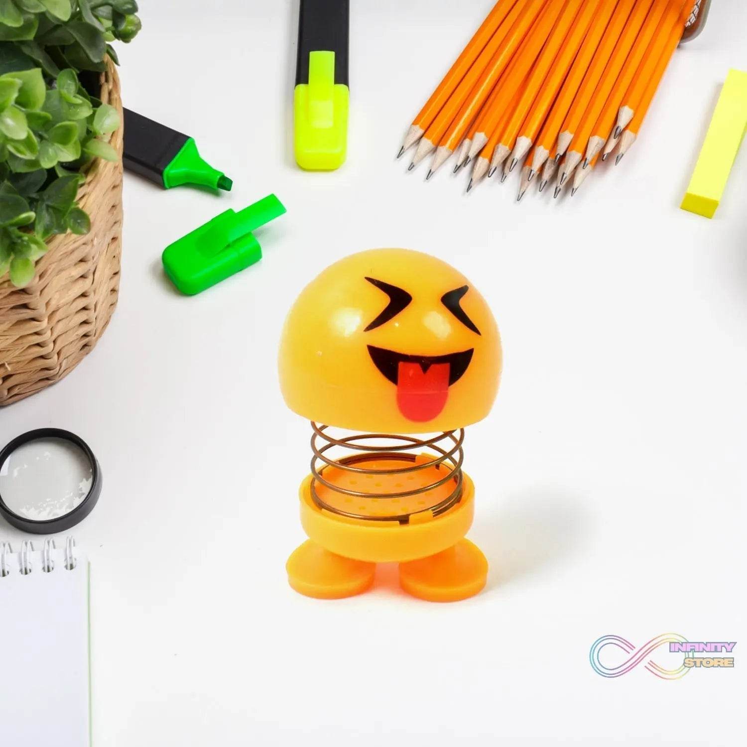 Cartoon Face, Spring Doll Toy Emoji (1 Pc) - infinityexculsivestore.com