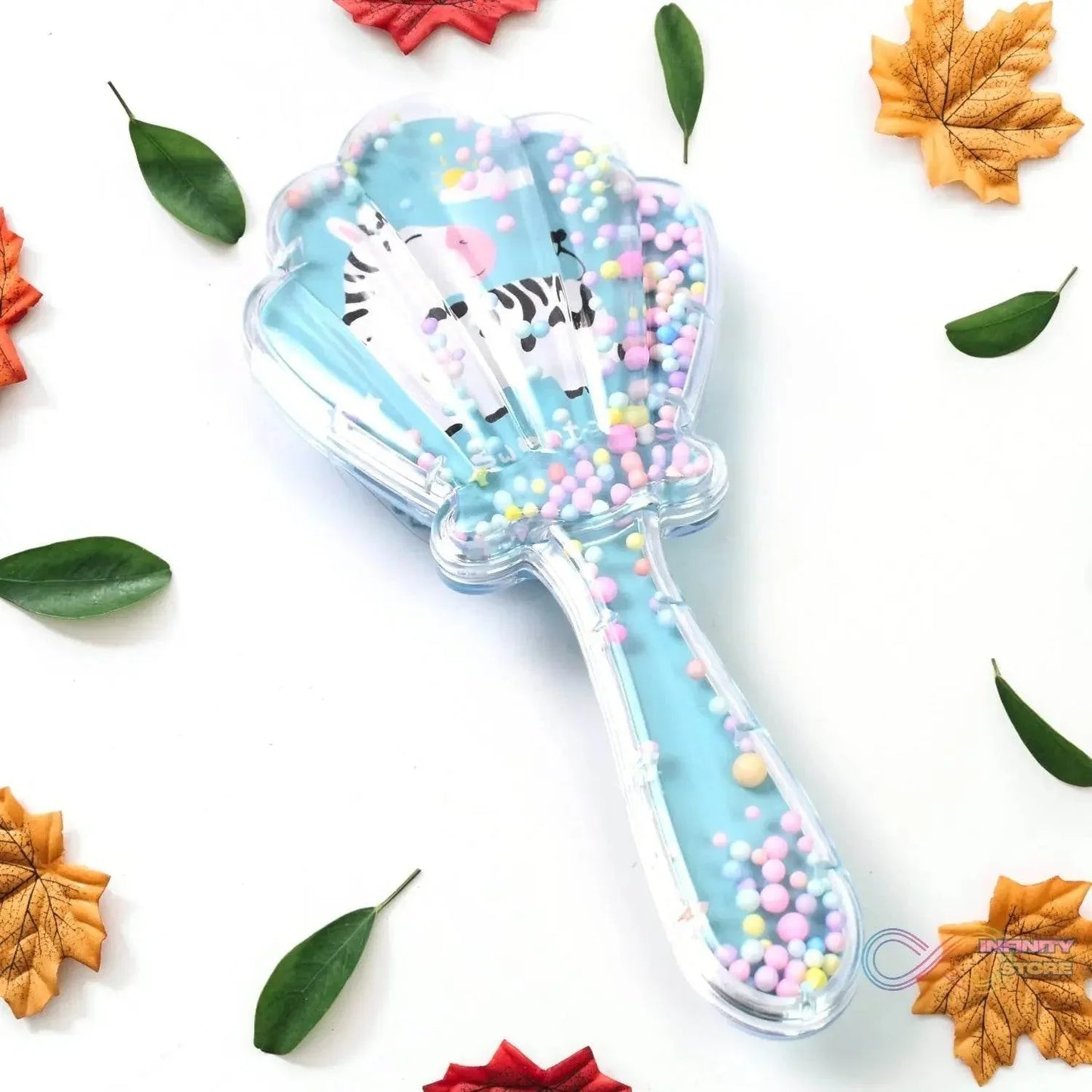 Cartoon Hair Brush Massage Shower Comb Blur Wet Salon (1 Pc ) - infinityexculsivestore.com
