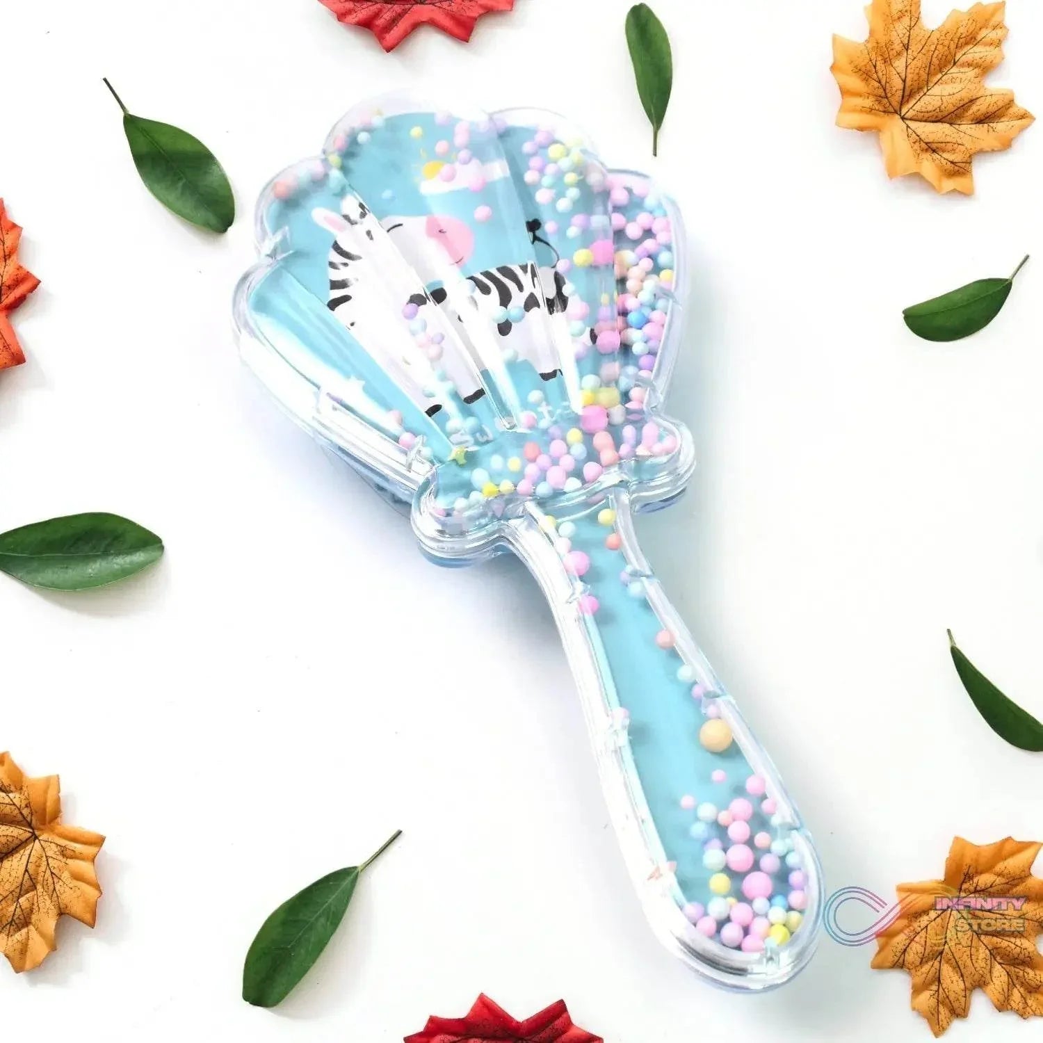 Cartoon Hair Brush Massage Shower Comb Blur Wet Salon (1 Pc ) - infinityexculsivestore.com