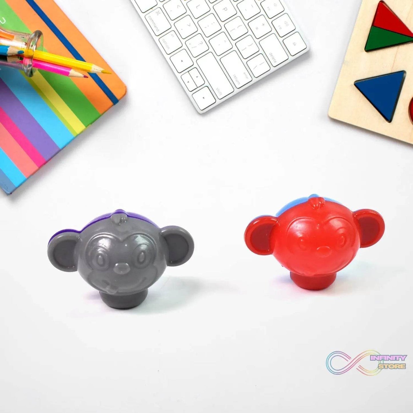 Cartoon / Money Shape Pencil Top Promotional toys (1 Pc / Mix Colour & Design) - infinityexculsivestore.com