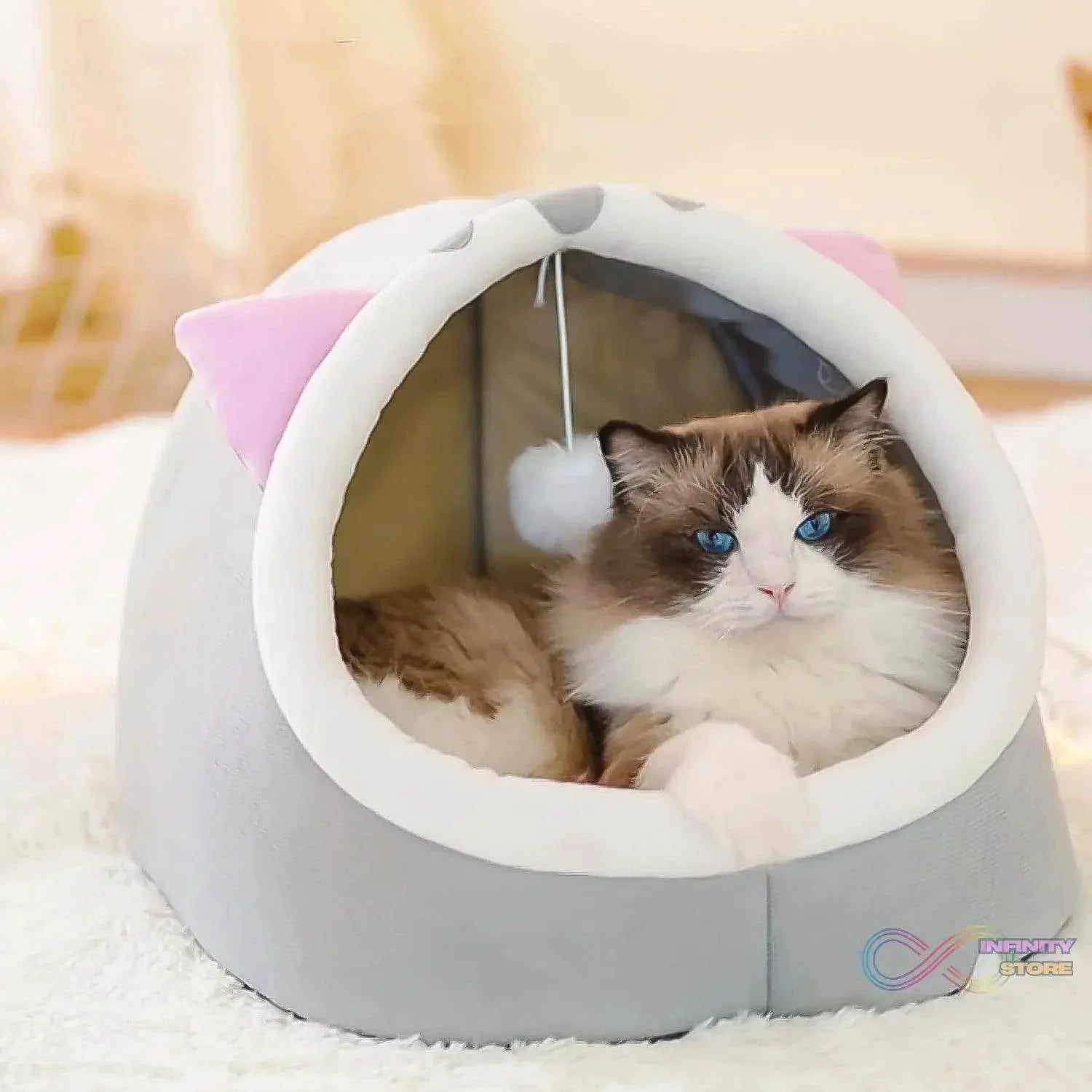 Cat / Dog Bed for Indoor Cats (1 Pc) - infinityexculsivestore.com