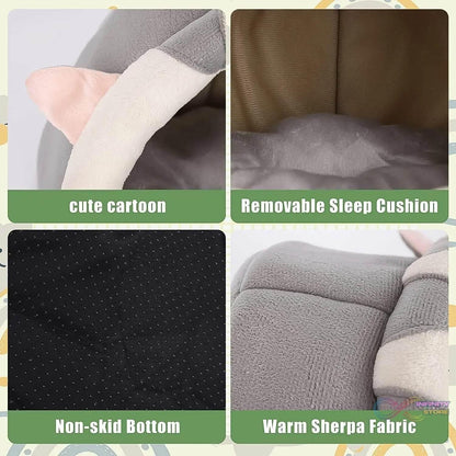 Cat / Dog Bed for Indoor Cats (1 Pc) - infinityexculsivestore.com