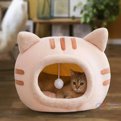 Cat / Dog Bed for Indoor Cats Pet (1 Pc) - infinityexculsivestore.com