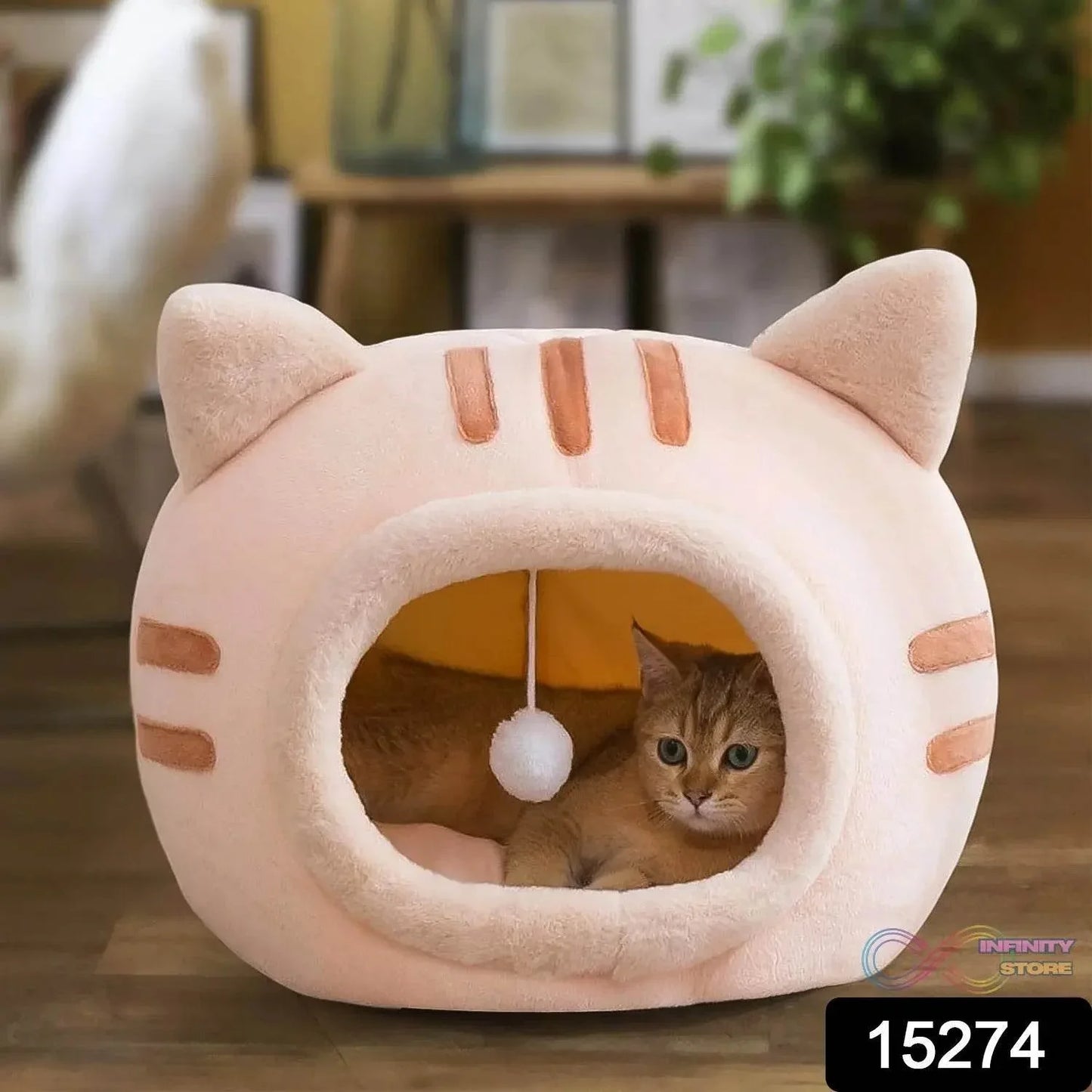 Cat / Dog Bed for Indoor Cats Pet (1 Pc) - infinityexculsivestore.com