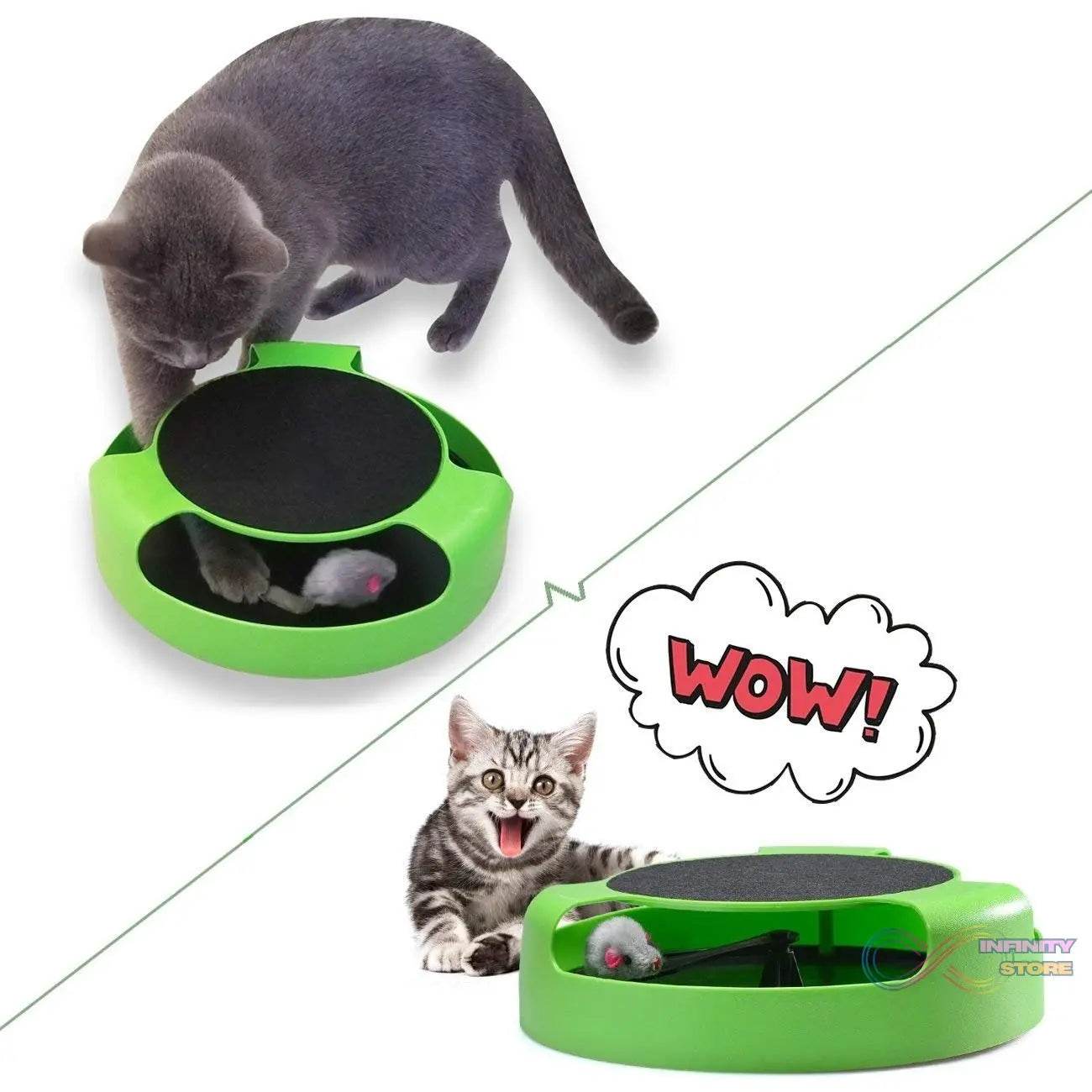 Cat Interactive Toy (Cat Scratching Pad) - infinityexculsivestore.com