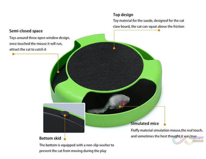 Cat Interactive Toy (Cat Scratching Pad) - infinityexculsivestore.com