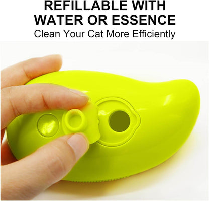 3 In1 Cat Steamy Brush, Self Cleaning Steam Cat Brush Cat Steamer Brush for Massage Cat Grooming Brush Pet Hair Removal Comb for Cat and Dog, for Removing Tangled and Loose Hair - infinityexculsivestore.com