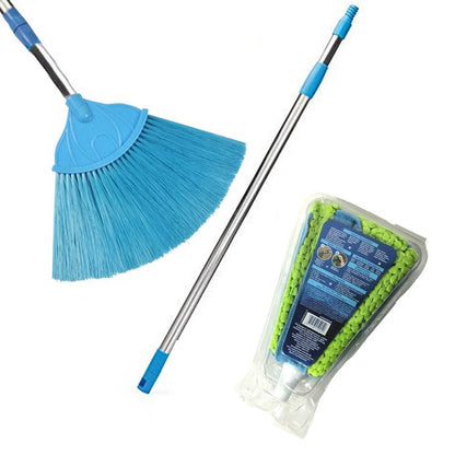 Ceiling Broom Fan for cleaning and wiping over dusty floor surfaces with effective performance. - infinityexculsivestore.com