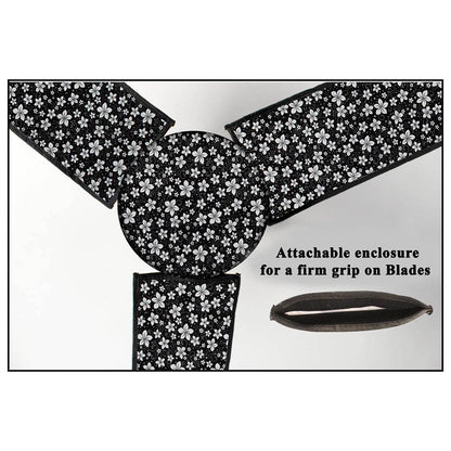 Ceiling Fan Blade Cover used to cover ceiling fan blades for prevent it from dust and can be used in mostly any kinds of places like offices and household etc. - infinityexculsivestore.com