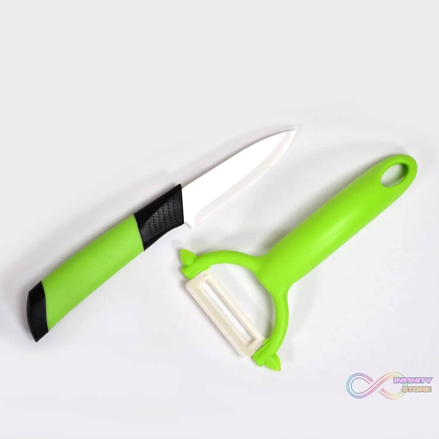 Ceramic Revolution Series Utility Knife and Peeler Gift Set - 2pc - infinityexculsivestore.com
