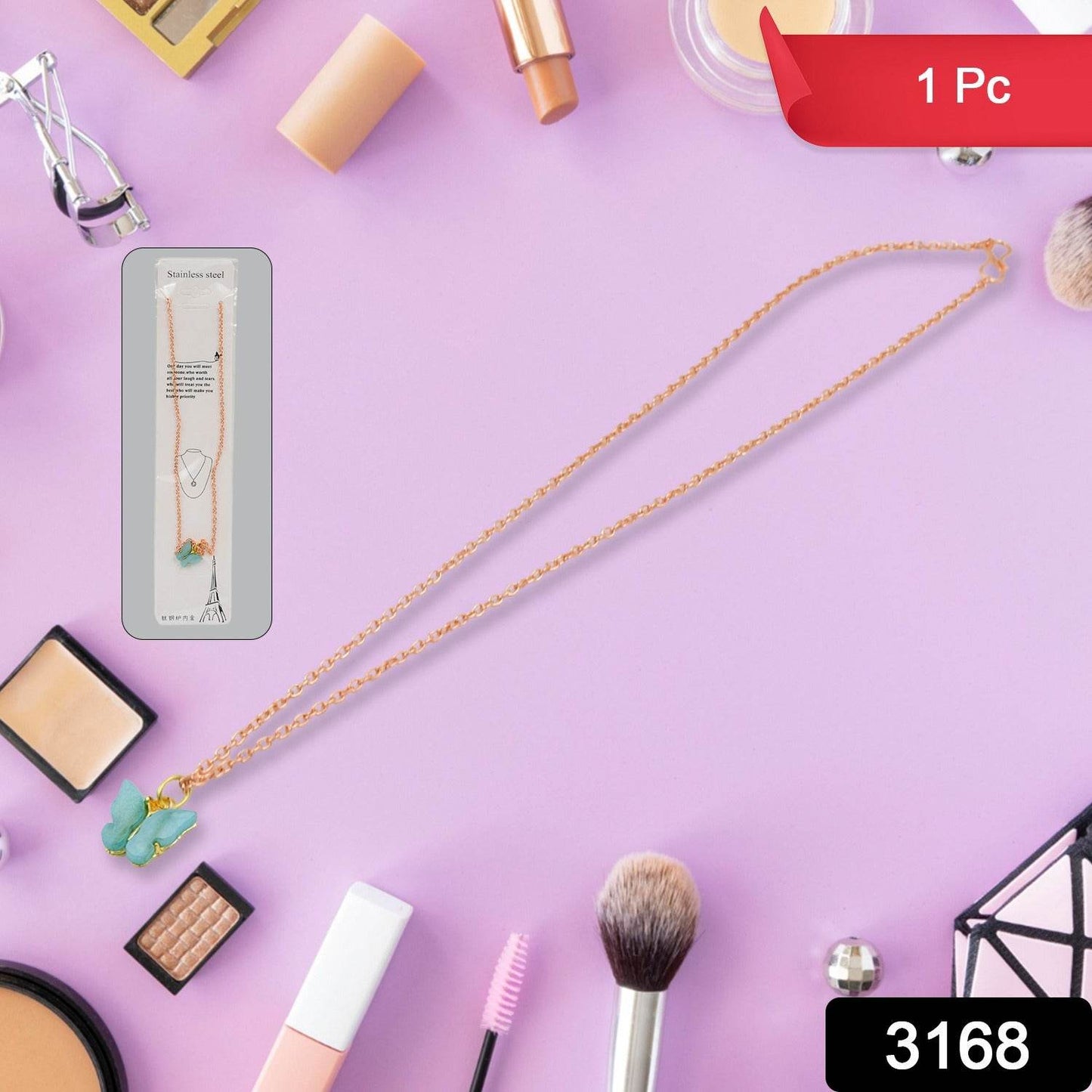 Chain Necklace Cute Charm Chain (1 Pc / Mix Design) - infinityexculsivestore.com