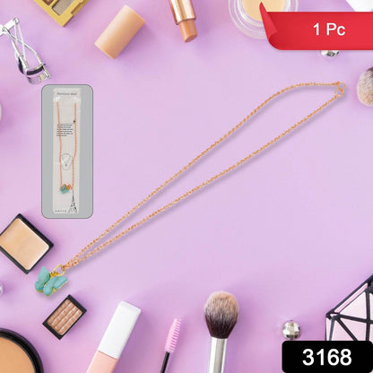 Chain Necklace Cute Charm Chain (1 Pc / Mix Design) - infinityexculsivestore.com