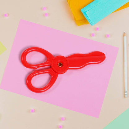 Child-Safe Plastic Scissors Set for Toddlers & Preschool Kids - Art & Craft Supplies - infinityexculsivestore.com