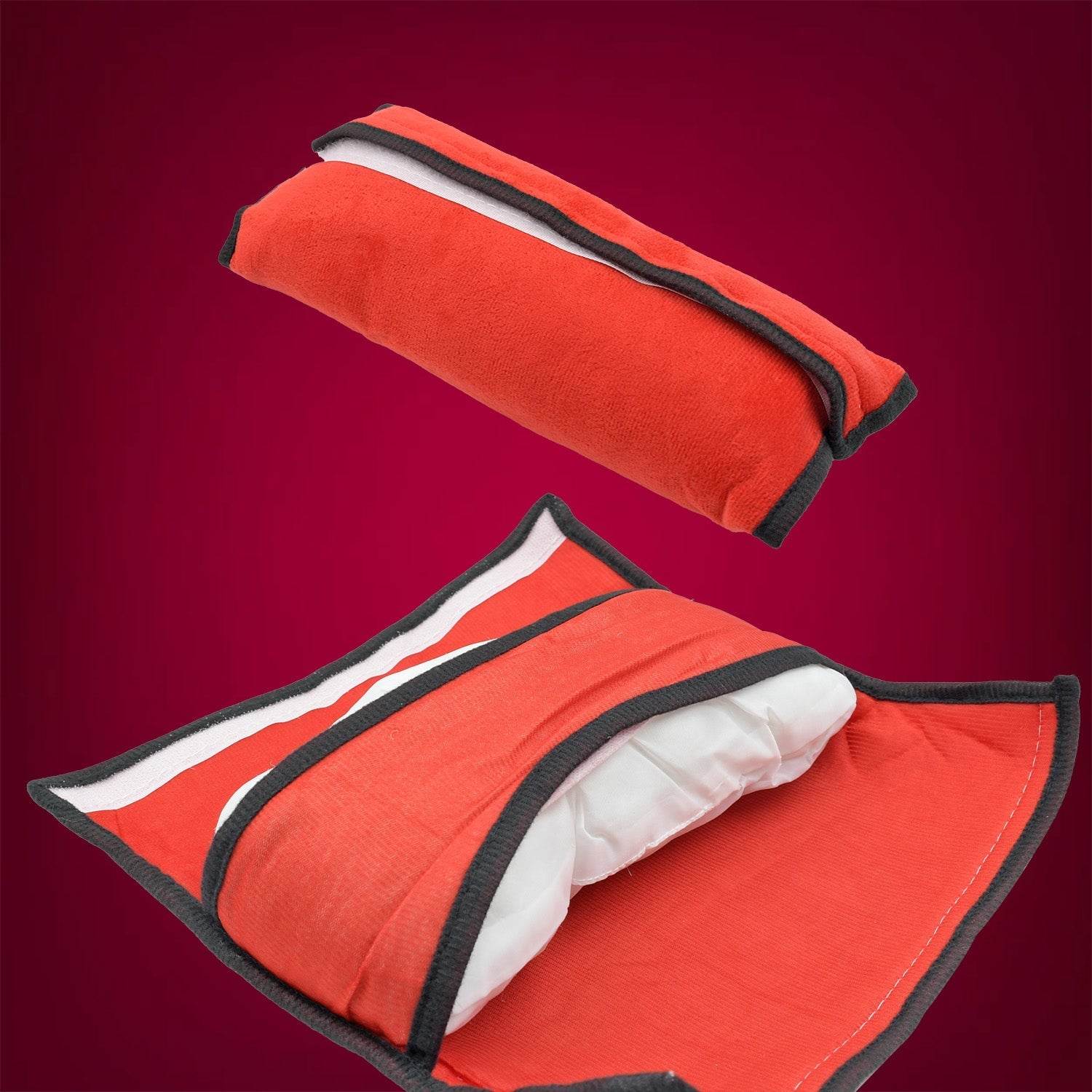 Child Safety Belt Cushion Universal Car Seat Belt Cushion Adjustable Support for Neck and Shoulder in Car when Sleeping for Children and Adults (1 Pc) - infinityexculsivestore.com