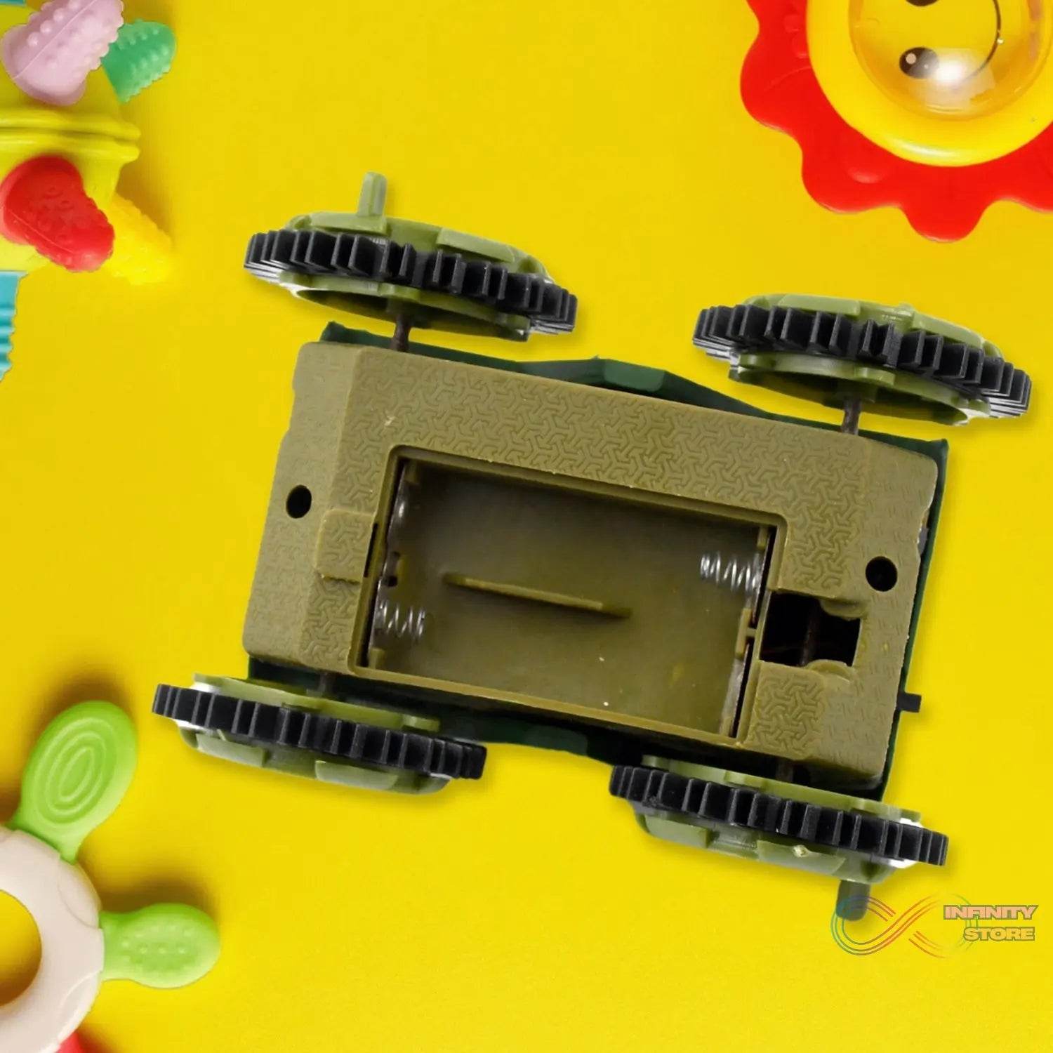 Children's Joy Tumbling Tank Toy Car - infinityexculsivestore.com