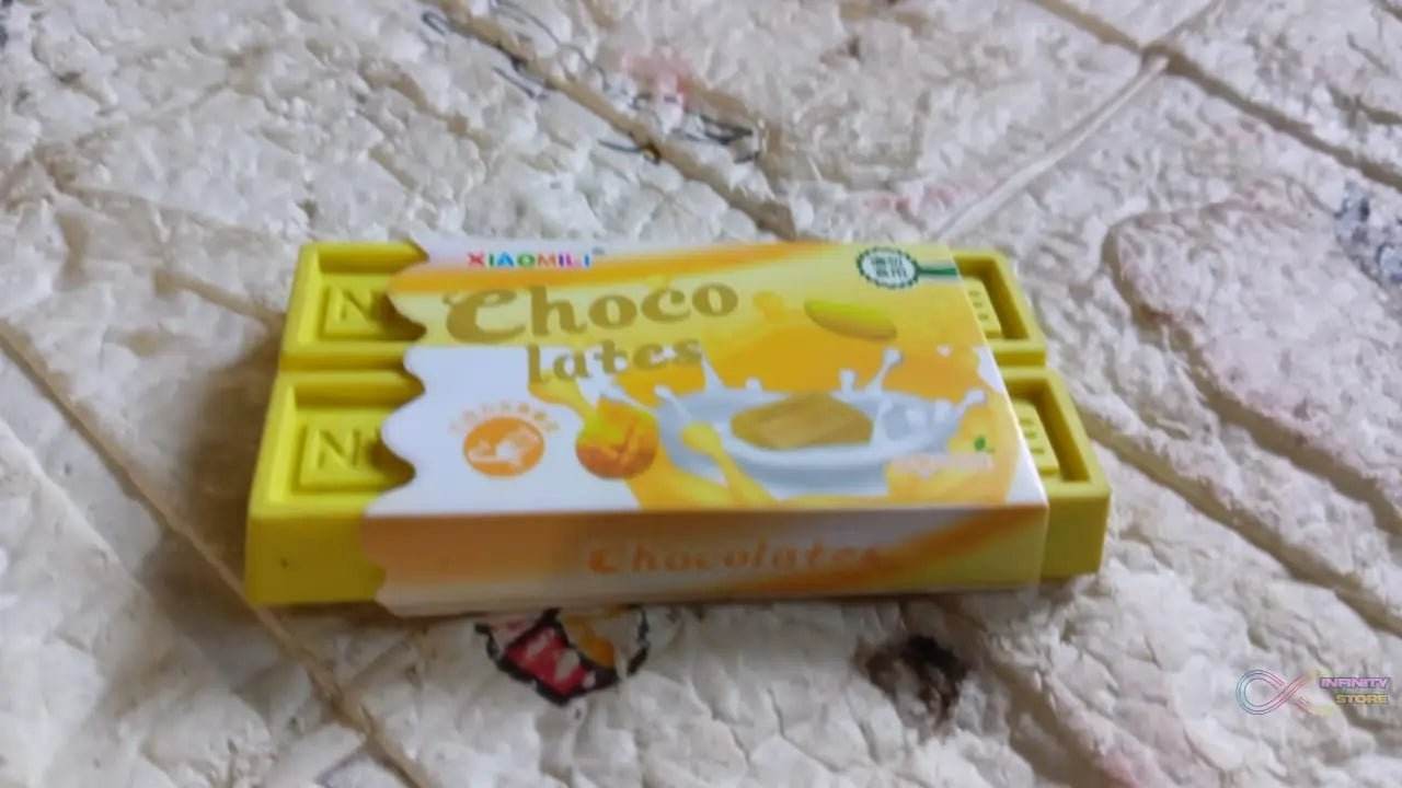 Chocolate Shaped Erasers for Kids - Soft Erasers for School & Office - infinityexculsivestore.com