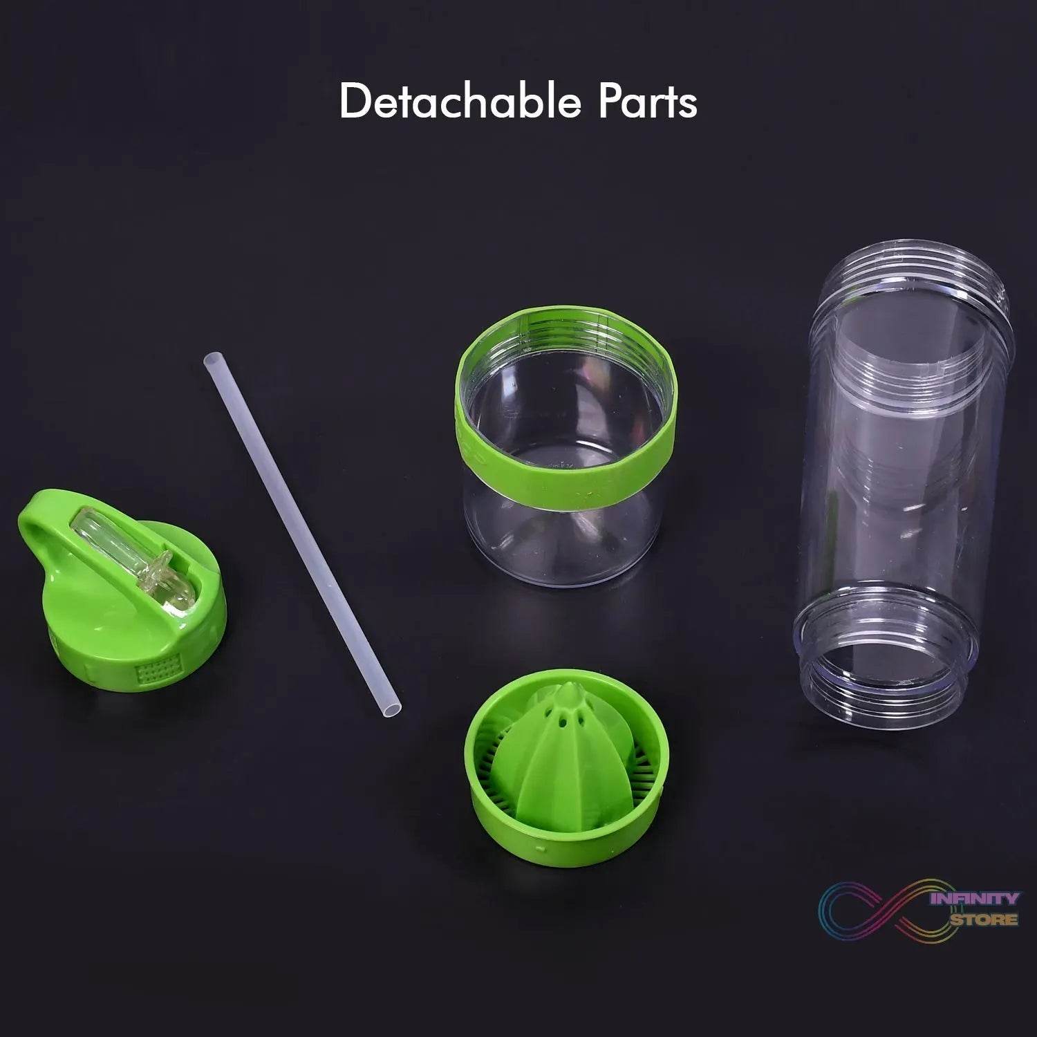 Citrus Zinger Sports Bottle with Juice Maker Infuser - infinityexculsivestore.com