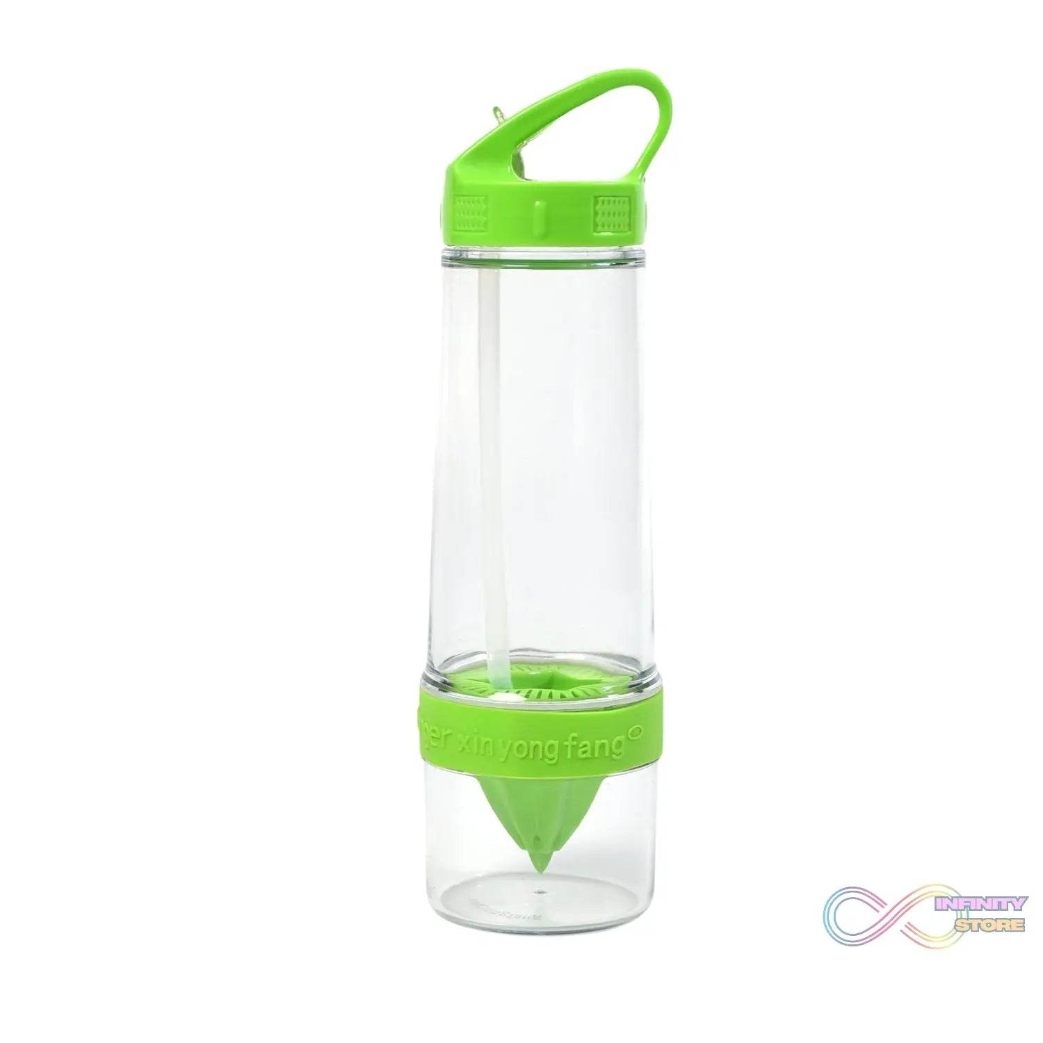 Citrus Zinger Sports Bottle with Juice Maker Infuser - infinityexculsivestore.com