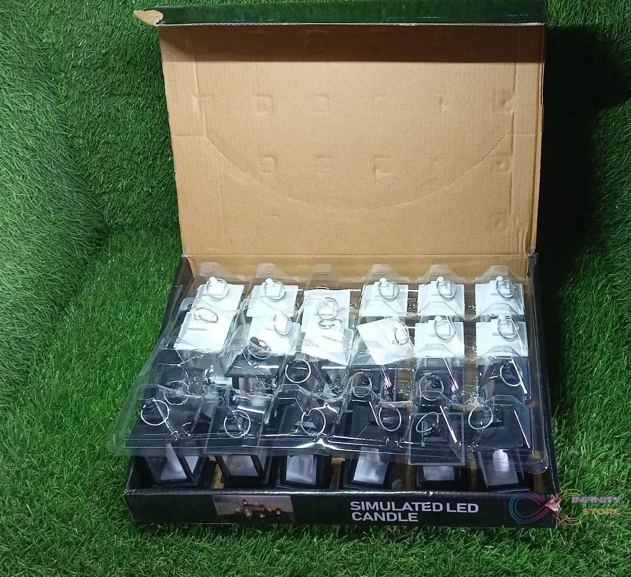 Classic Style Lantern With Artificial Rustic Battery - Operated Flameless Candle Light For Home Decoration - Good For Indoor & Outdoor Use (Pack of 24) - infinityexculsivestore.com