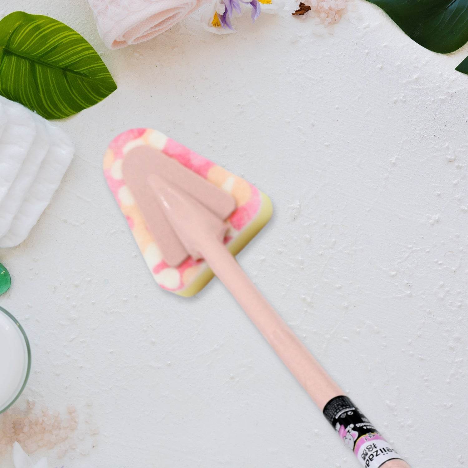 Cleaning Supplies Kitchen Handle Universal Triangular Sponge Multifunctional Bathroom Brush Handle Kitchen , Dining & Bar - infinityexculsivestore.com