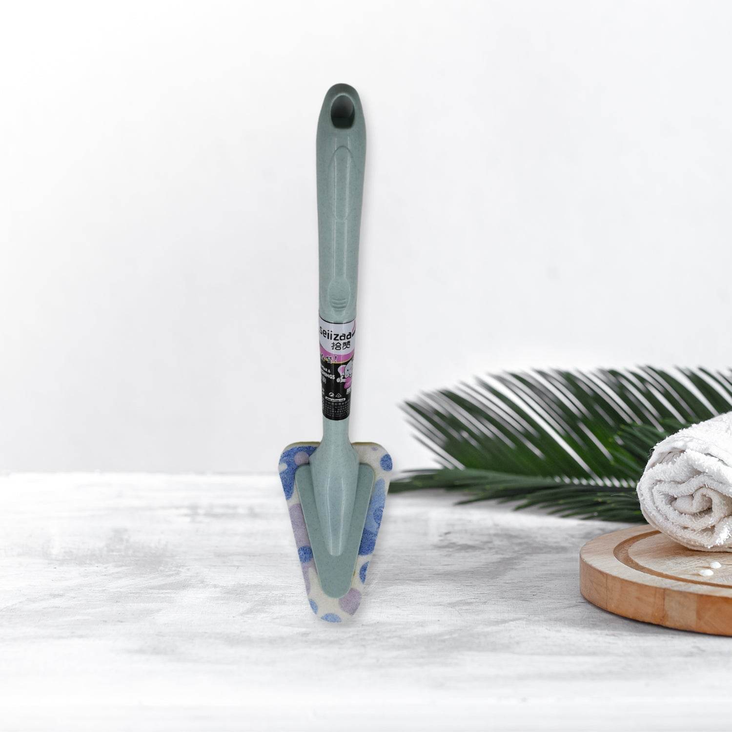 Cleaning Supplies Kitchen Handle Universal Triangular Sponge Multifunctional Bathroom Brush Long Handle Kitchen , Dining & Bar - infinityexculsivestore.com