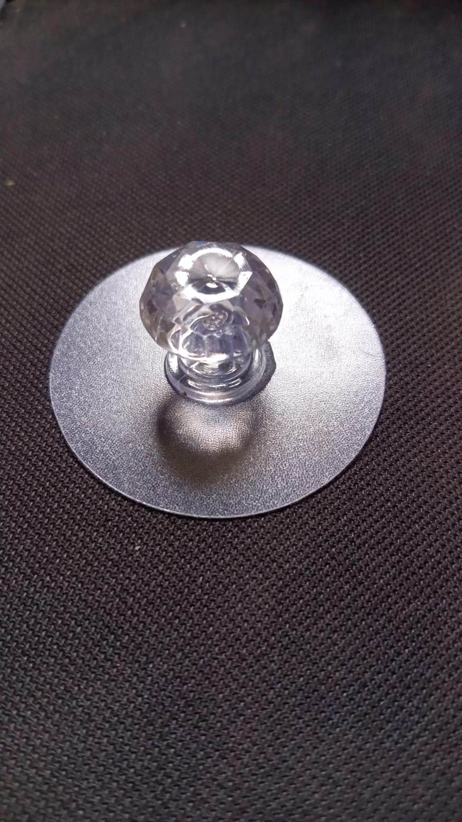 Clear Cabinet Drawer Knobs / Hook, Diamond Crystal Shaped Pulls Handles for Wardrobe, Cupboard, Bathroom Dresser, Furniture Door Window (1 Pc) - infinityexculsivestore.com