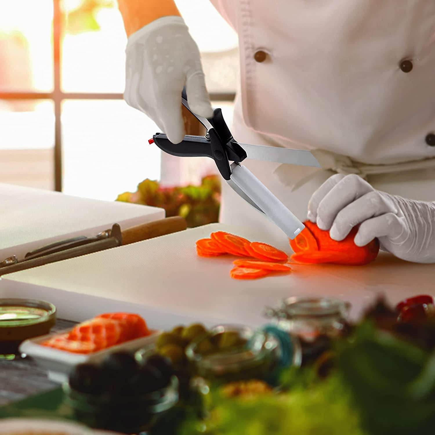 Clever Cutter 2 in 1 Food Chopper Slicer Dicer Vegetable Fruit Cutter - infinityexculsivestore.com