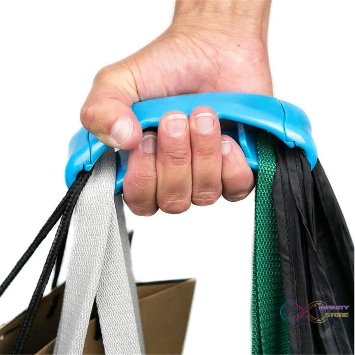 Click & Carry Grocery Bag Holder (1 Pc / Multi Color) - infinityexculsivestore.com