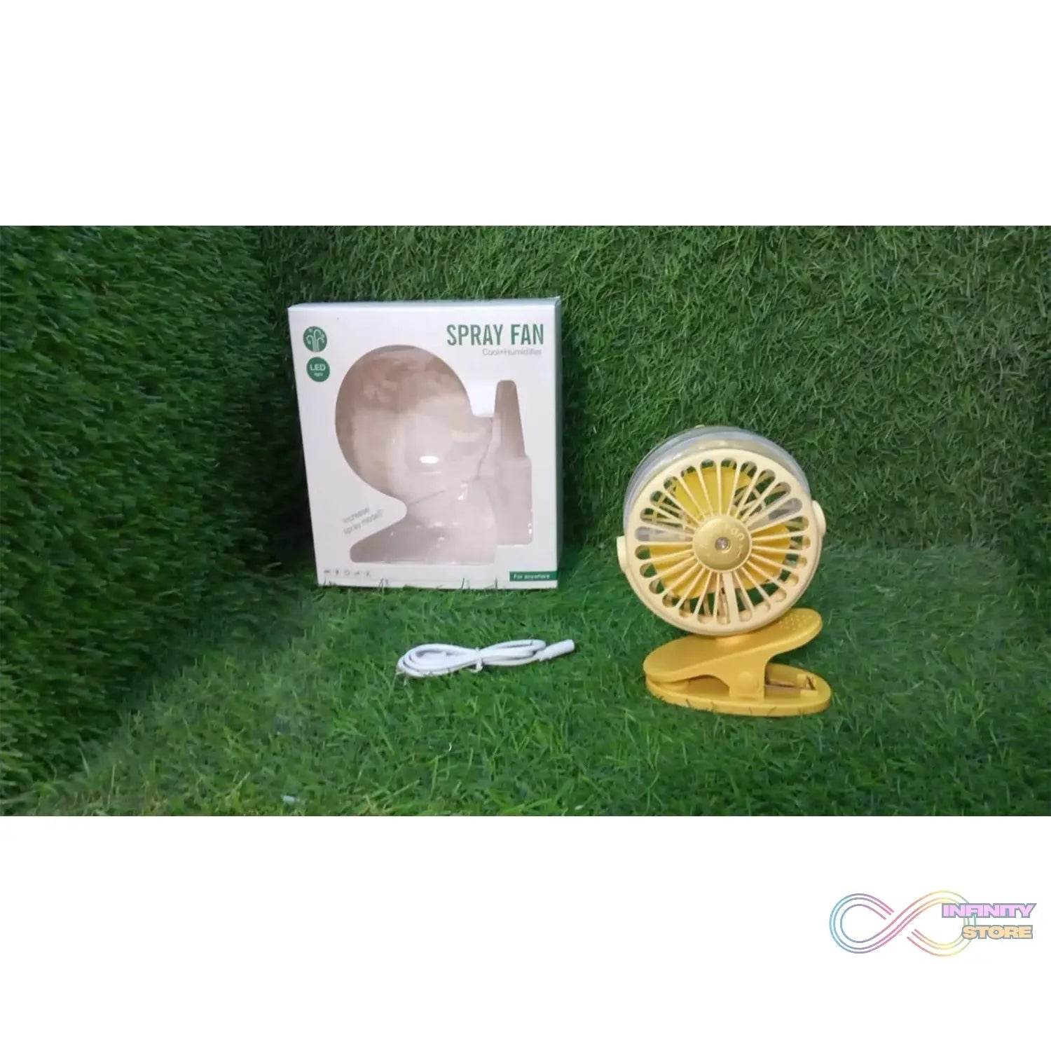 Clip Desk Fan Portable Wind Desktop Table Cooling Fan in Single Button, Adjustment Mini Personal Fan for Home Desktop Office Car Indoor Outdoor Travel (Battery Not Include) - infinityexculsivestore.com