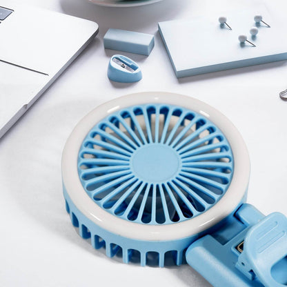 Clip Fan With Light, home, kitchen, Office Portable Fan, Rechargeable Fan - infinityexculsivestore.com